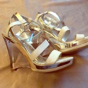 Falchi Lucite Wedge